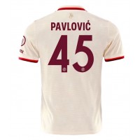 Bayern Munich Aleksandar Pavlovic #45 Fußballbekleidung 3rd trikot 2024-25 Kurzarm